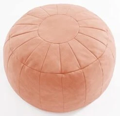C COMFORTLAND Unstuffed Faux Suede Ottoman Pouf, Round Foot Rest Poof Ottomans, Floor Foot Stool Poufs, Bean Bag Chair Cover With Storage For Living Room, Bedroom, Or Wedding Gifts Yellow -Best Furniture Store 41P0TsKIIQL. AC