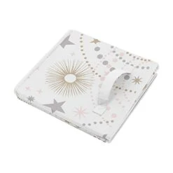Sweet Jojo Designs Blush Pink, Gold And Grey Star And Moon Girl Baby Nursery Or Kids Room Small Fabric Toy Bin Storage Box Chest For Celestial Collection -Best Furniture Store 41PfrlpoS3L