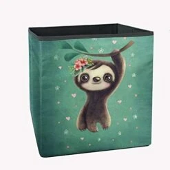 AFPANQZ Colored Tie Dye Large Sized Storage Baskets Collapsible Convenient Home Organizer Containers For Clothes Kids Toys Baby Clothing Nersury Hamper 13x13x13 Save Place Basket -Best Furniture Store 41Qmq31QI7L. AC