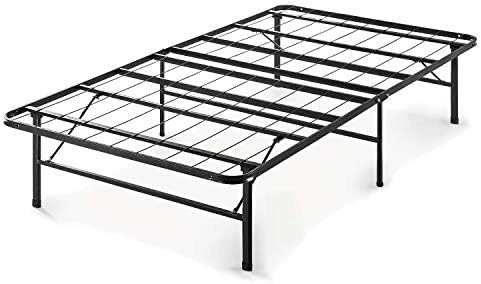 18 Inch Metal Platform Beds W/Heavy Duty Steel Slat Mattress Foundation (No Box Spring Needed), Queen, Black 13 18 Inch Metal Platform Beds W/Heavy Duty Steel Slat Mattress Foundation (No Box Spring Needed), Queen, Black - Image 13