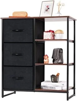 Dresser For Bedroom With 6 Drawers, TV Stand For 55" TV, Wide Storage Tower Organizer, Closet Dresser Chest Of Drawers For Bedroom Entryway Living Room Hallway -Best Furniture Store 41QvuPQSacL. AC