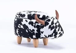 Home 2 Office Cow Ottoman For Kids' Bedroom, Playroom, Nursery, And Living Room, Animal Ottoman With Storage, Footstool For Kids, Black/White 18 Home 2 Office Cow Ottoman For Kids' Bedroom, Playroom, Nursery, And Living Room, Animal Ottoman With Storage, Footstool For Kids, Black/White -Best Furniture Store 41R16tV0QpL