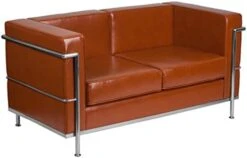 Flash Furniture Hercules Regal Series Contemporary Gray LeatherSoft Chair With Encasing Frame -Best Furniture Store 41R5t1ogYjL. AC