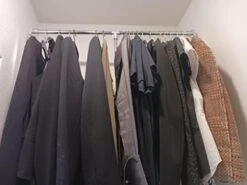 45 LB Weight Capacity Soft-Close Heavy-Duty Steel Closet Side-Mounted Wardrobe Lift With Adjustable Width 33" - 48" (Black) -Best Furniture Store 41STyBitB5L. AC