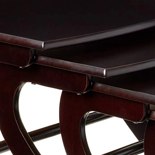Frenchi Furniture Table, 4-PIECE, Dark Cherry 3 Frenchi Furniture Table, 4-PIECE, Dark Cherry - Image 3