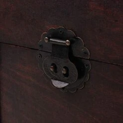 Vintage Treasure Chest Wood 26"x15"x15.7" -Best Furniture Store 41T9gWJbRgL