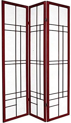 Al Furniture 6 Ft. Tall Eudes Shoji Screen - Natural - 3 Panels 2 Al Furniture 6 Ft. Tall Eudes Shoji Screen - Natural - 3 Panels - Image 2