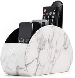 Homeze PU Leather Remote Control Holder And Caddy Organizer Stand For TV Remote And Table Top -Best Furniture Store 41TVCLwZTnL. AC