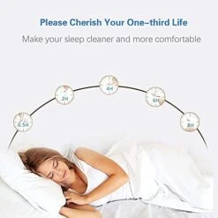 Queen Fitted Sheet Only,21 Inch Extra Deep Pocket White Bottom Bed Sheet, Soft Breathable,Stay In Place,for Pillow Top Mattress Thick Mattress -Best Furniture Store 41TVCUrOe1S