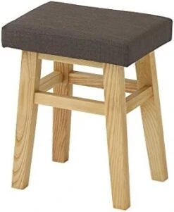 AZUMAYA Compact Stool 17.7 Inches Seat Height Brown CL-785CBR Home Furniture 18 AZUMAYA Compact Stool 17.7 Inches Seat Height Brown CL-785CBR Home Furniture -Best Furniture Store 41U77gnBMOL. AC