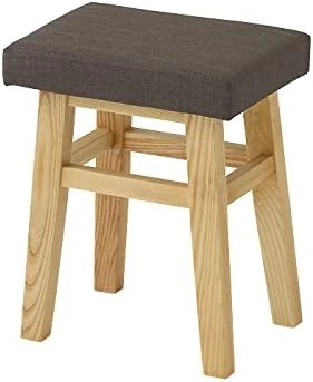 AZUMAYA Compact Stool 17.7 Inches Seat Height Brown CL-785CBR Home Furniture 9 AZUMAYA Compact Stool 17.7 Inches Seat Height Brown CL-785CBR Home Furniture - Image 9