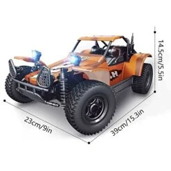 Wangch 1/12 Scale Climbing RC Truck With Big Feet, 35km/h 4WD High-Speed RC Car, 2.4G Wireless Remote Control Off-Road Vehicle, Toy Car With Lights, Birthday Gift For Children -Best Furniture Store 41UKntzpMlL