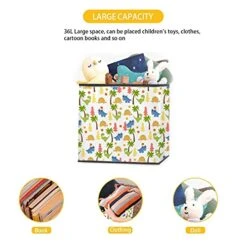 AFPANQZ Colored Tie Dye Large Sized Storage Baskets Collapsible Convenient Home Organizer Containers For Clothes Kids Toys Baby Clothing Nersury Hamper 13x13x13 Save Place Basket -Best Furniture Store 41USqUphyVL