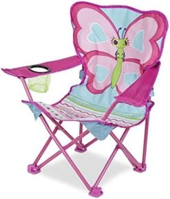 Melissa & Doug Cutie Pie Butterfly Camp Chair (Frustration-Free Packaging) , Pink -Best Furniture Store 41UZDd kWsL. AC