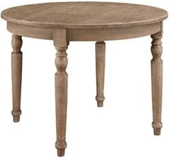 Linon Table, Light Natural Brown, 42 X 42 X 30 -Best Furniture Store 41VU2JkXNgL. AC