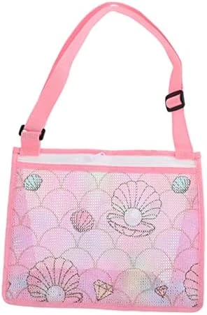 Totority Beach Bag Zipper Storage Bags Kids Storage Organizer Kids Beach Bag Pool Toy Bag Quick Dry Net Tote Bag For Picking Up Shells Adorable Mesh Bag Cartoon Printed Beach Bag Necessity 8 Totority Beach Bag Zipper Storage Bags Kids Storage Organizer Kids Beach Bag Pool Toy Bag Quick Dry Net Tote Bag For Picking Up Shells Adorable Mesh Bag Cartoon Printed Beach Bag Necessity - Image 8