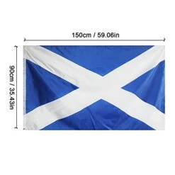 MatureGirl Canvas Proof And And Colors The Header Fading Scottish Flag Double VividS Of The Decoration & Hangs Small Sculptures For Shelf (As Shows, One Size) -Best Furniture Store 41Vmq9cSQfS