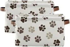 Sea Turtle Starfish Retro Map Large Storage Basket Nautical Ocean Nursery Bins Collapsible Clothes Laundry Hamper With Handles For Home Living Room Bedroom Closet Toys Blankets Organizing 2 Pcs -Best Furniture Store 41WSwULFQ3L. AC