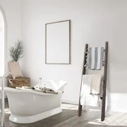 KIAYACI 5-Tier Blanket Ladder For The Living Room Rustic Vintage Ladder Shelf Boho Home Decor Ladder Bookshelf Blanket Holder Leaning Bookshelf Bookshelf For Bedroom(Vintage Walnut, 63" X 22") 20 KIAYACI 5-Tier Blanket Ladder For The Living Room Rustic Vintage Ladder Shelf Boho Home Decor Ladder Bookshelf Blanket Holder Leaning Bookshelf Bookshelf For Bedroom(Vintage Walnut, 63" X 22") -Best Furniture Store 41WeHqo4zqL. AC