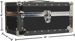 Summer Camp And College Dorm Mini Storage Trunk Organizer Keepsake Box Treasure Chest Footlocker Size 14" L X 8" H X 8" W Light Blue 16 Summer Camp And College Dorm Mini Storage Trunk Organizer Keepsake Box Treasure Chest Footlocker Size 14" L X 8" H X 8" W Light Blue -Best Furniture Store 41WpG84CDNL. AC