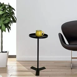 JYDQM Mini Shelf Living Room Bedside Sofa Side Table Simple Round Tea Table (Color : OneColor) 12 JYDQM Mini Shelf Living Room Bedside Sofa Side Table Simple Round Tea Table (Color : OneColor) -Best Furniture Store 41Ws56Xo0SL