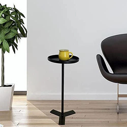 JYDQM Mini Shelf Living Room Bedside Sofa Side Table Simple Round Tea Table (Color : OneColor) 3 JYDQM Mini Shelf Living Room Bedside Sofa Side Table Simple Round Tea Table (Color : OneColor) - Image 3