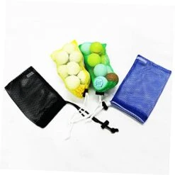 CLISPEED 4 Pcs Mesh Laundry Bags Mesh Travel Organizer Bags Net Bags Mesh Stuff Sack Mesh Drawstring Storage Bag Nylon Drawstring Sack Ball Bag Mesh Bag Accessories Drawstring Storage Bag -Best Furniture Store 41WvqNM7WwL