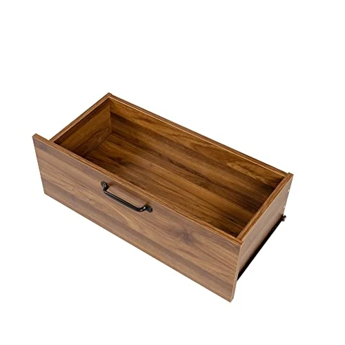 Royard Oaktree Large Kitchen Pantry Storage Cabinet With Drawers & Open Shelves Tall Freestanding Cupboard With Microwave Stand & Hutch Multi-Functional Cabinet For Kitchen Dining Room Office,Walnut 5 Royard Oaktree Large Kitchen Pantry Storage Cabinet With Drawers & Open Shelves Tall Freestanding Cupboard With Microwave Stand & Hutch Multi-Functional Cabinet For Kitchen Dining Room Office,Walnut - Image 5