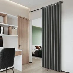 BluCOASTLINE Room Divider Curtain Room Partition For Bedroom/Home Theatre/Conference Room Blackout Curtains Backdrop Anti-Peeping Privacy Window Curtain, 15ft Wide X 8ft Tall, Navy Blue, 1 Panel 23 BluCOASTLINE Room Divider Curtain Room Partition For Bedroom/Home Theatre/Conference Room Blackout Curtains Backdrop Anti-Peeping Privacy Window Curtain, 15ft Wide X 8ft Tall, Navy Blue, 1 Panel -Best Furniture Store 41YF pzMhpL. AC