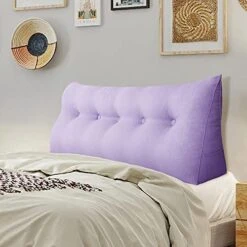 Ergonomics Headboard For Full Size Bed, Button Tufted Padded Headboards, Portable Dorm Room Head Boards No Need To Assembly Grey Linen -Best Furniture Store 41YTFkqEVL. AC