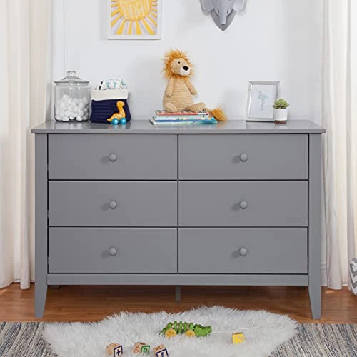 By Davinci Morgan 6-Drawer Dresser In Grey 2 By Davinci Morgan 6-Drawer Dresser In Grey - Image 2