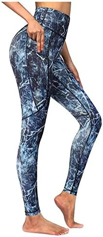 MatureGirl Print Leggings Athletic Yoga Running Sports Pants Women's Fitness Workout Pants Womens Yoga Pants Loose Fitting (Navy, XXL) 12 MatureGirl Print Leggings Athletic Yoga Running Sports Pants Women's Fitness Workout Pants Womens Yoga Pants Loose Fitting (Navy, XXL) - Image 12