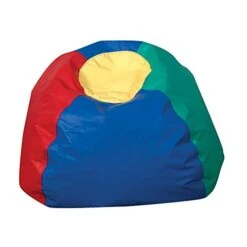Children's Factory 26" Kids Bean Bag Chairs, Flexible Seating Classroom Furniture, Beanbag Ideal For Boy/Girl Toddler Daycare Or Playroom, Rainbow -Best Furniture Store 41Z2cl5B9LL