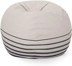 Christopher Knight Home Hudgeons 5 Foot Striped Bean Bag - Natural/Brown Stripes -Best Furniture Store 41ZE5abCBbL. AC
