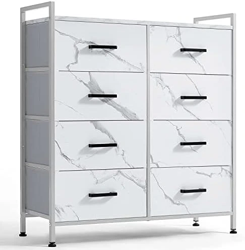 Dresser With 8 Drawers, Wood Top Dresser For Bedroom, Large Capacity Dressers Organizer Chest Of Drawers For Hallway, Nursery, Entryway, Closets 8 Dresser With 8 Drawers, Wood Top Dresser For Bedroom, Large Capacity Dressers Organizer Chest Of Drawers For Hallway, Nursery, Entryway, Closets - Image 8