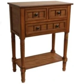 Decor Therapy Westerman 3-Drawer Console, Navy -Best Furniture Store 41Zyw1QzscL. AC