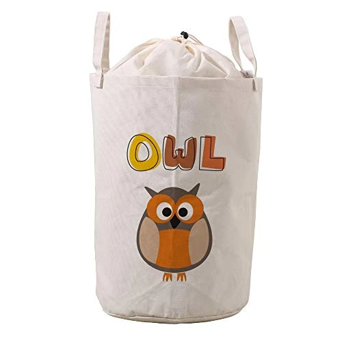 LifeCustomize Large Laundry Basket Hamper Floral Rabbit Bunny Collapsible Drawstring Round Clothing Storage Baskets Nursery Baby Toy Organizer 4 LifeCustomize Large Laundry Basket Hamper Floral Rabbit Bunny Collapsible Drawstring Round Clothing Storage Baskets Nursery Baby Toy Organizer - Image 4