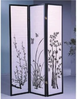 Select Bamboo, Flowers 3 To 8 Panel Room Divider (Bamboo, 4) -Best Furniture Store 41a5pf YAkL. AC