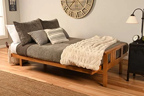 Kodiak Furniture Monterey Futon Set, No Drawers, With Butternut Base And Marmont Thunder Mattress 6 Kodiak Furniture Monterey Futon Set, No Drawers, With Butternut Base And Marmont Thunder Mattress - Image 6