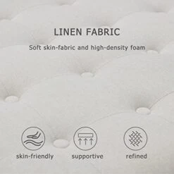 Tbfit Large Square Storage Ottoman Bench, Tufted Upholstered Coffee Table Ottoman With Storage, Oversized Storage Ottomans Toy Box Footrest For Living Room, Cream Beige 14 Tbfit Large Square Storage Ottoman Bench, Tufted Upholstered Coffee Table Ottoman With Storage, Oversized Storage Ottomans Toy Box Footrest For Living Room, Cream Beige -Best Furniture Store 41a7FQ4oIQL