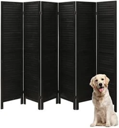 6 Panel Room Divider, Wood Room Divider Temporary Wall, Extra Wide Folding Room Dividers And Privacy Screens, Dividers For Bedroom Studio Apartment Dorm(White) -Best Furniture Store 41aJx1dRknL. AC