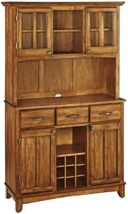 Buffet Of Buffets Cottage Oak With Wood Top By Home Styles 8 Buffet Of Buffets Cottage Oak With Wood Top By Home Styles - Image 8