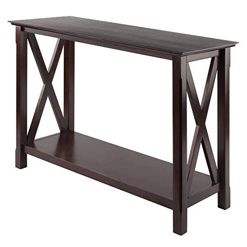 Winsome 40445 Wood Xola Occasional Table, Cappuccino Product In Inches (L X W X H): 45.0 X 15.98 X 30.0 1 Winsome 40445 Wood Xola Occasional Table, Cappuccino Product In Inches (L X W X H): 45.0 X 15.98 X 30.0