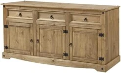 Wood Buffet Sideboard Corona Snow | Furniture Dash, White 13 Wood Buffet Sideboard Corona Snow | Furniture Dash, White -Best Furniture Store 41b0C PbEXL. AC