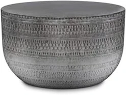 SIMPLIHOME Johnsen 15 Inch Wide Metal Large Accent Side Table In Copper, Fully Assembled, End, Bedside Table And Nightstand, For The Living Room And Bedroom -Best Furniture Store 41bR6ZLuNmL. AC