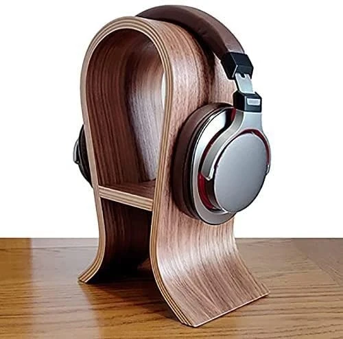 Headphones Hanger Headset Holder Wooden Headphone Stand For Office Desk Gaming Headphone Display Holder Hanger Walnut With Cellphone Holder Headphone Stand For Desk ( Color : 15*12*25cm ) ( Color : 15 3 Headphones Hanger Headset Holder Wooden Headphone Stand For Office Desk Gaming Headphone Display Holder Hanger Walnut With Cellphone Holder Headphone Stand For Desk ( Color : 15*12*25cm ) ( Color : 15 - Image 3