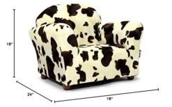 Keet Roundy Faux Fur Children's Chair -Best Furniture Store 41btVwi7XxL