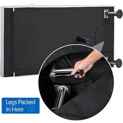 Yaheetech Faux Leather Chaise Lounge Indoor Convertible Chaise Futon Tufted Chaise Daybed With Chrome Metal Legs Converts To Recliner/Bed White -Best Furniture Store 41bvdv8iOPL