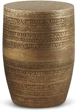 SIMPLIHOME Johnsen 15 Inch Wide Metal Large Accent Side Table In Copper, Fully Assembled, End, Bedside Table And Nightstand, For The Living Room And Bedroom -Best Furniture Store 41cYbQIs6qL. AC