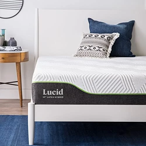 Ucid 12 Inch Latex Hybrid Mattress – Gel Memory Foam – Responsive Latex – Steel Coils - Medium Feel – Latex Foam Mattress 9 Ucid 12 Inch Latex Hybrid Mattress – Gel Memory Foam – Responsive Latex – Steel Coils - Medium Feel – Latex Foam Mattress - Image 9
